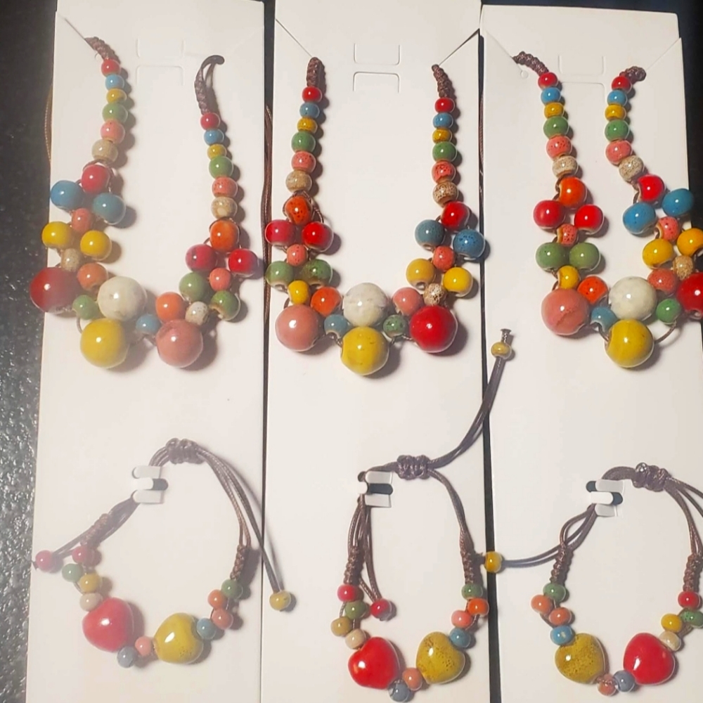 Necklace and Braclet set
